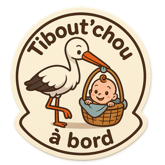 Autocollant Bébé à bord